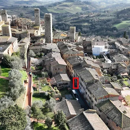 Le Palme Con Terrazze In Centro * San Gimignano
